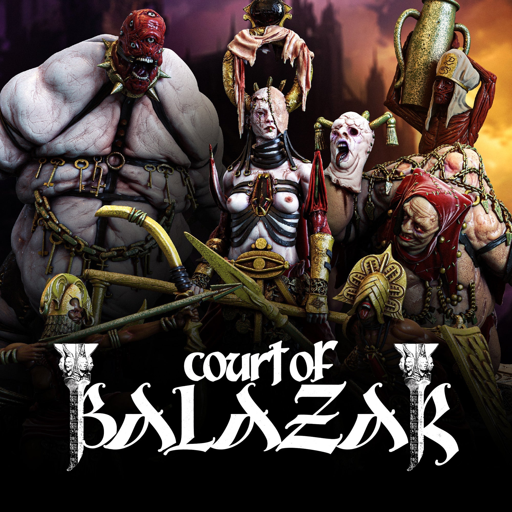 The Court of Balazar – Dark Excess Demon Miniatures