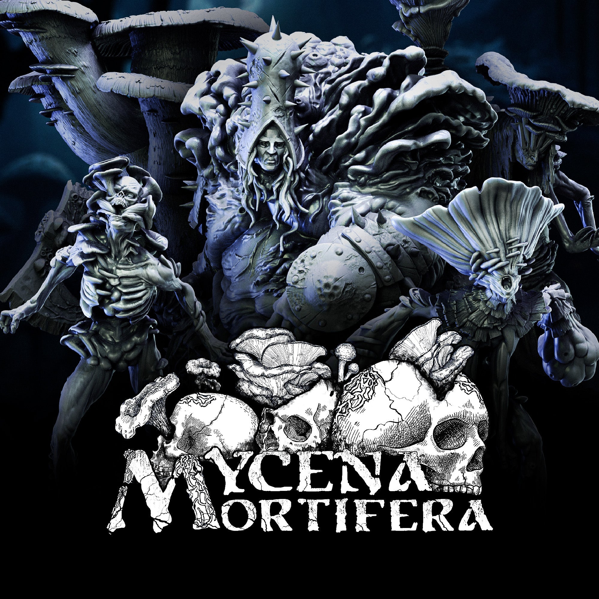 Mycena Mortifera – Fungal Horror Miniatures