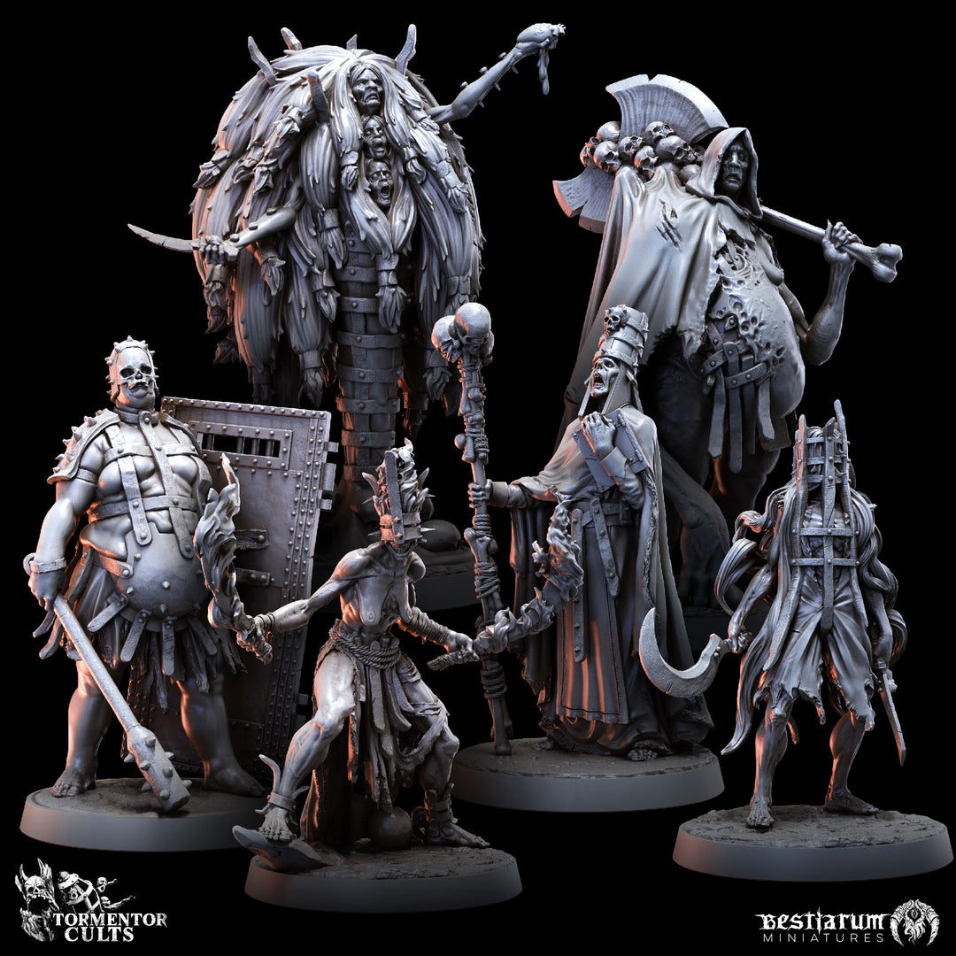 Pain Cult Leaders Set | Tormentor Cults