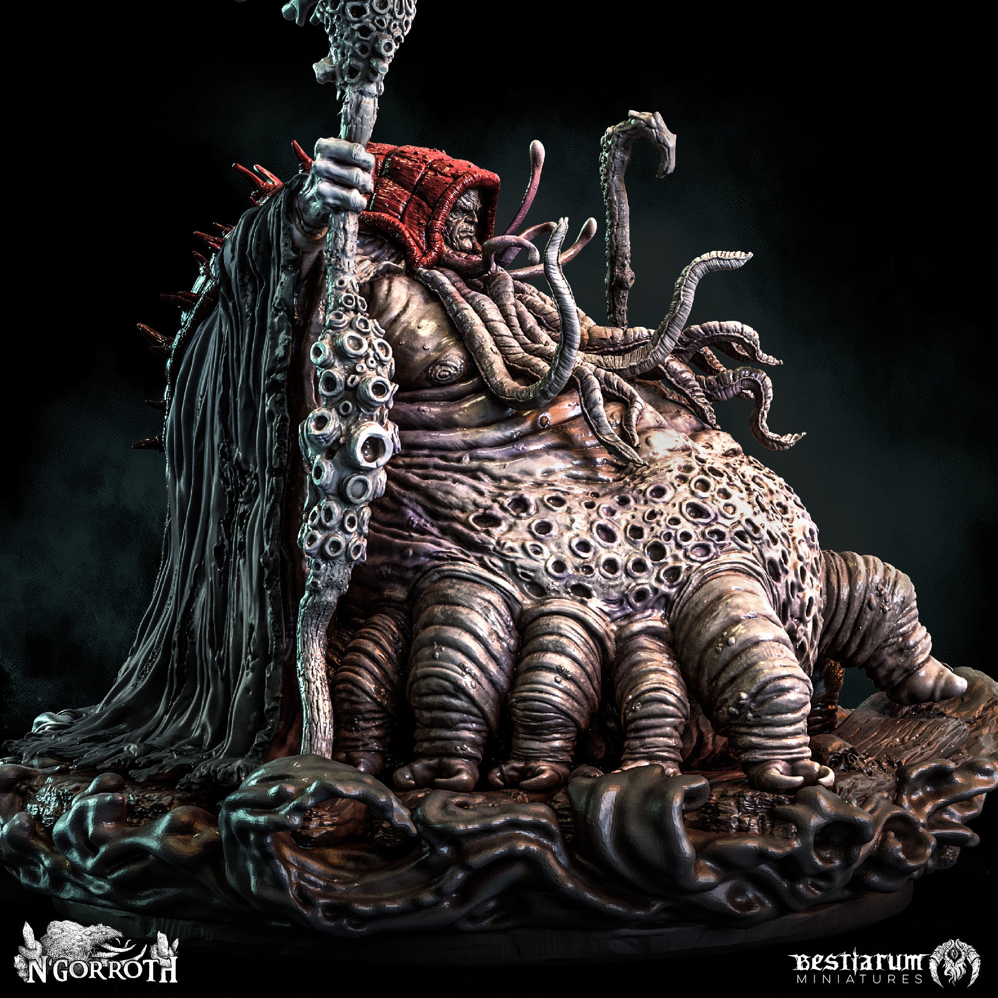 Abyssal High Priest | The N'Gorroth | Bestiarum | Miniatures D&D Wargaming DnD