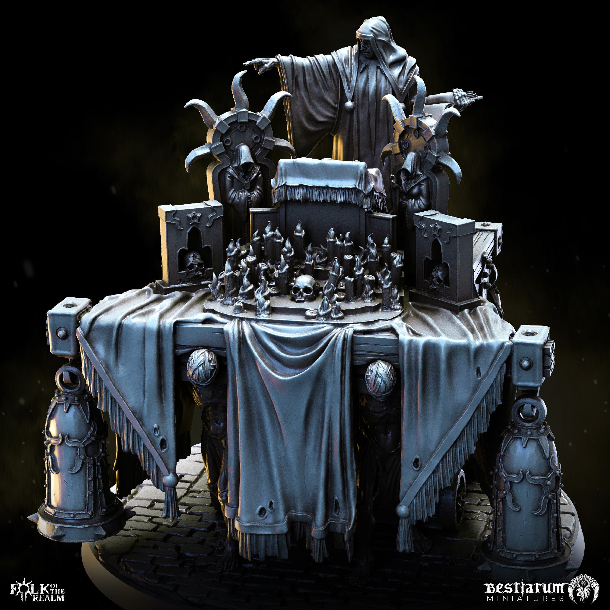 Azerai Preacher Pulpit | Folk of the Realm | Bestiarum | Miniatures D&D Wargaming DnD