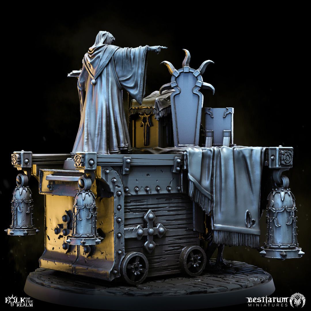 Azerai Preacher Pulpit | Folk of the Realm | Bestiarum | Miniatures D&amp;D Wargaming DnD