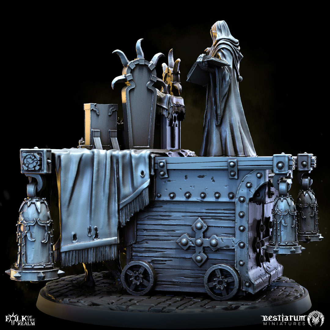 Azerai Preacher Pulpit | Folk of the Realm | Bestiarum | Miniatures D&amp;D Wargaming DnD