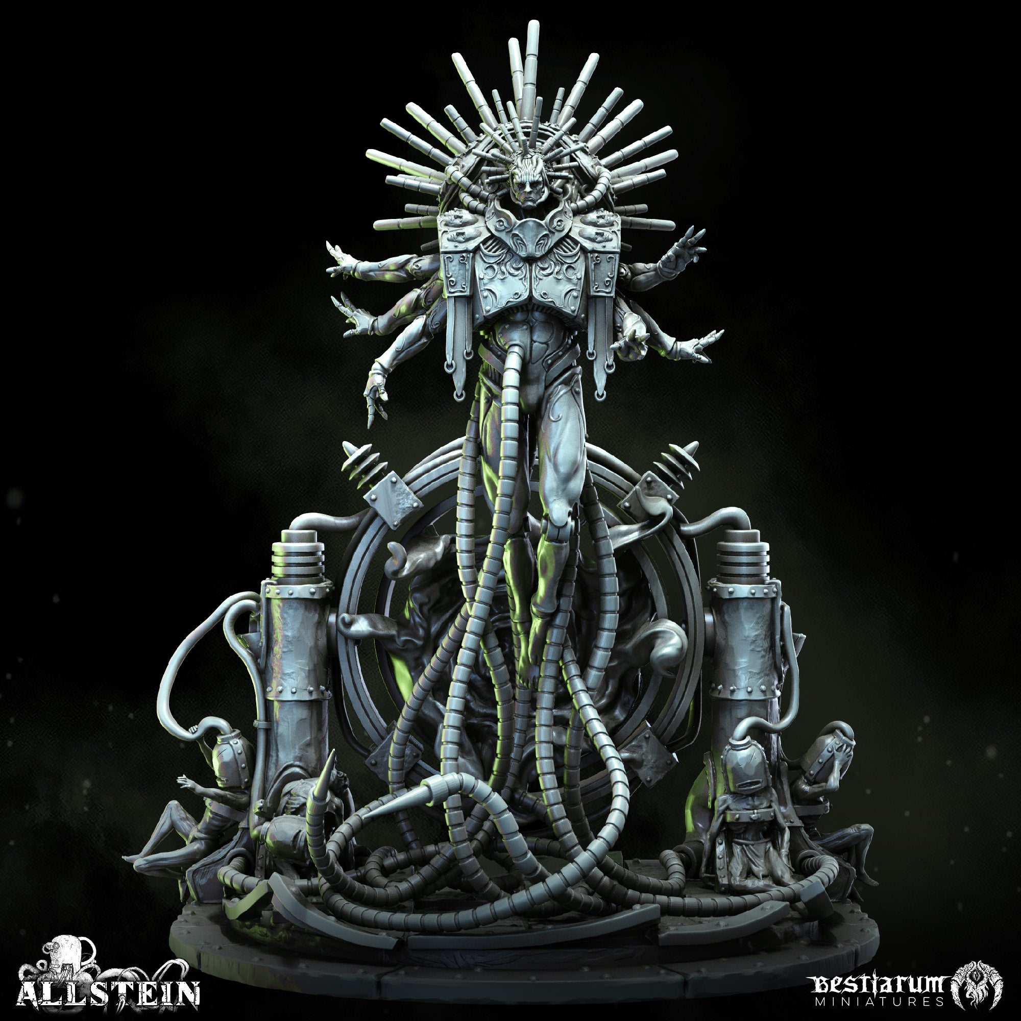 Divine Machine & Void Portal | Spires of Allstein | Bestiarum | Miniatures D&D Wargaming DnD