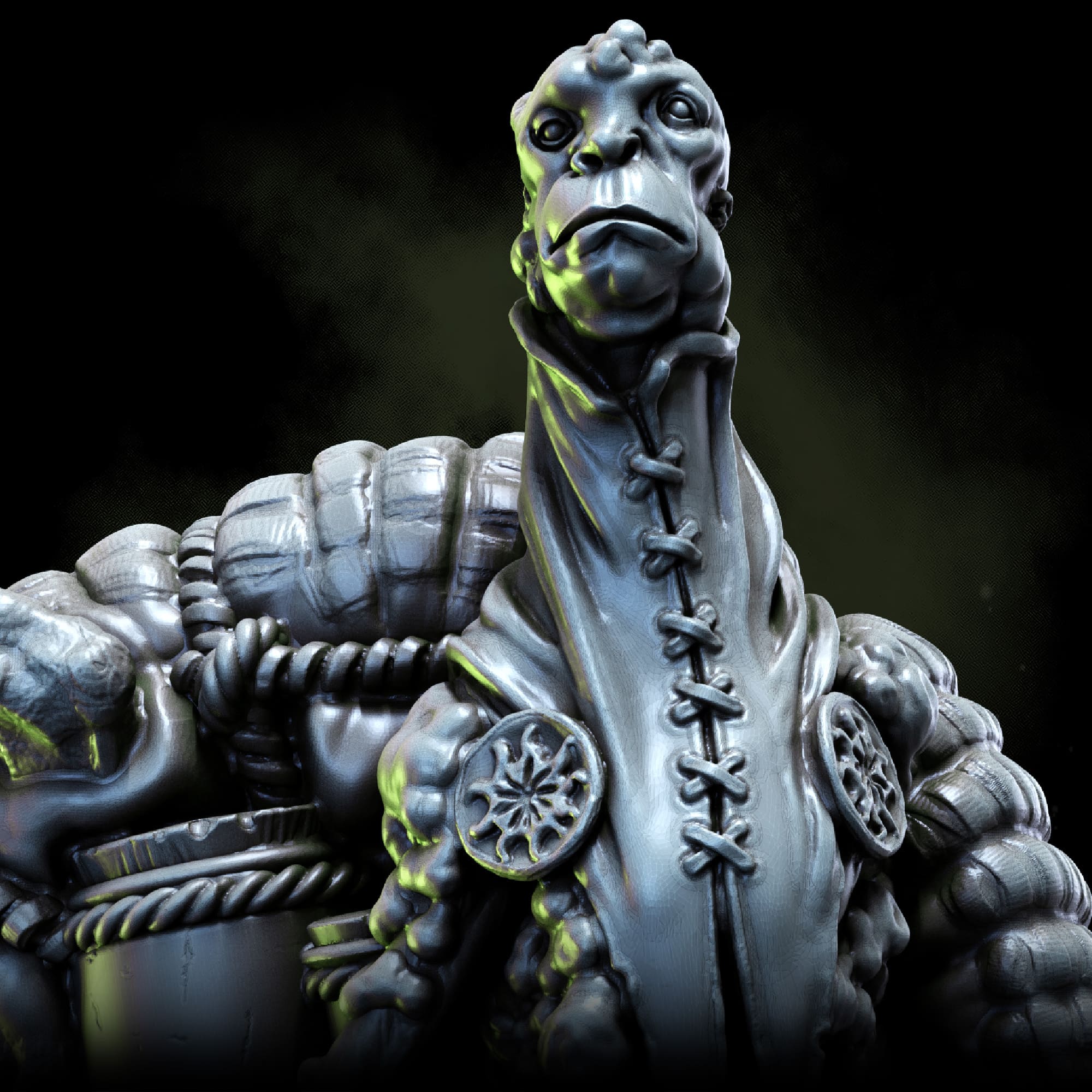 High Alchemist Delphus | STL | The Alchemic Order – Bestiarum Games