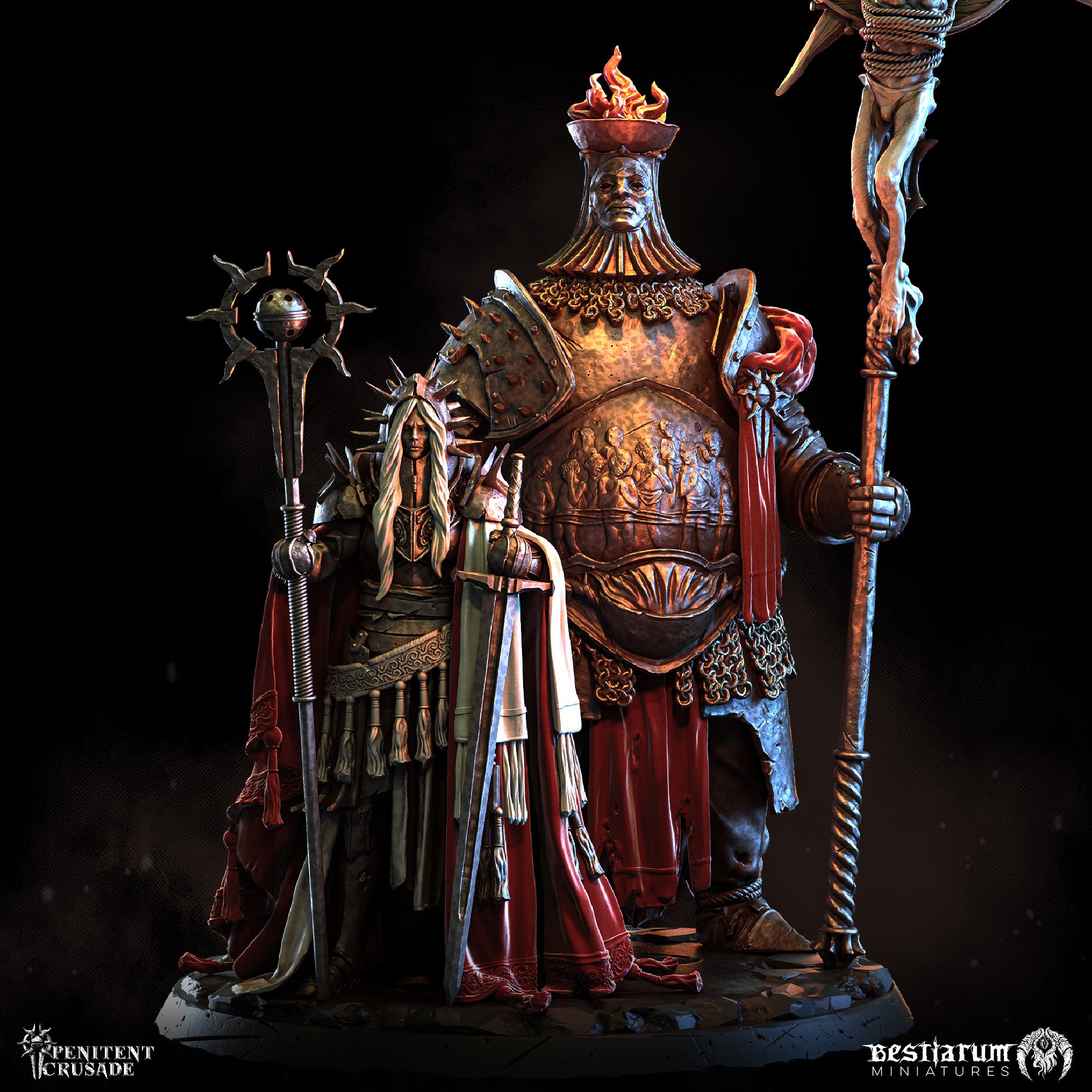 The Iron Maiden & Flame Bodyguard | Penitent Crusade