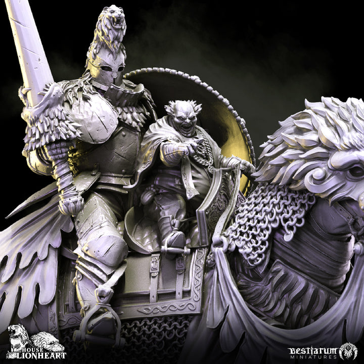 Lord Lionheart | House Lionheart | Bestiarum | Miniatures D&amp;D Wargaming DnD