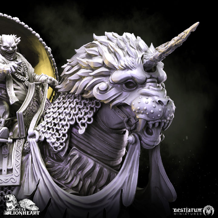 Lord Lionheart | House Lionheart | Bestiarum | Miniatures D&amp;D Wargaming DnD