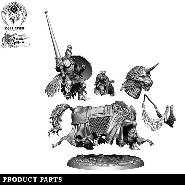 Lord Lionheart | House Lionheart | Bestiarum | Miniatures D&amp;D Wargaming DnD