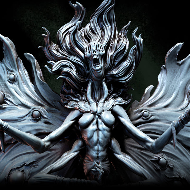 Moth Queen Exuvia, the Idolator | STL | Cult of the Moth