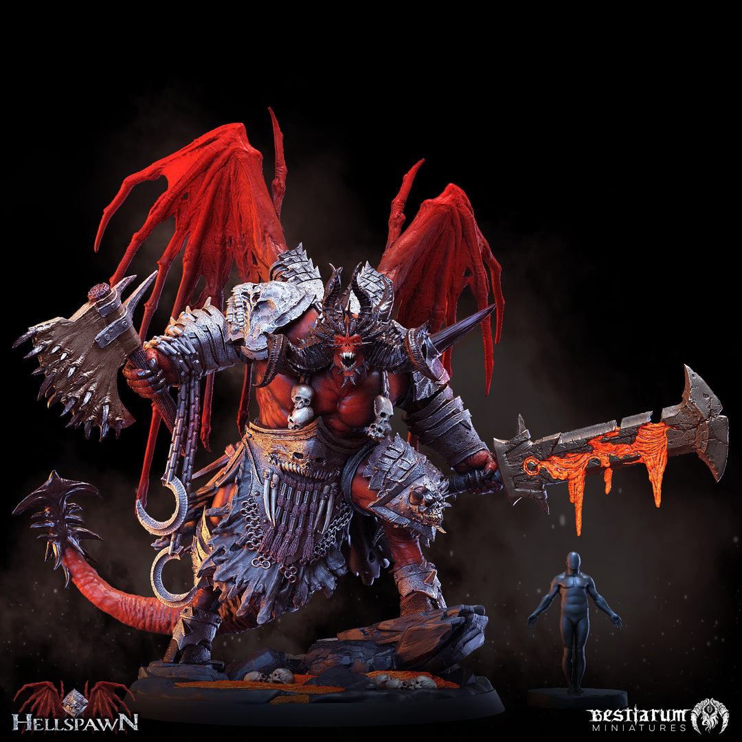 Pit Lord | Hellspawn | Bestiarum | Miniatures D&amp;D Wargaming DnD