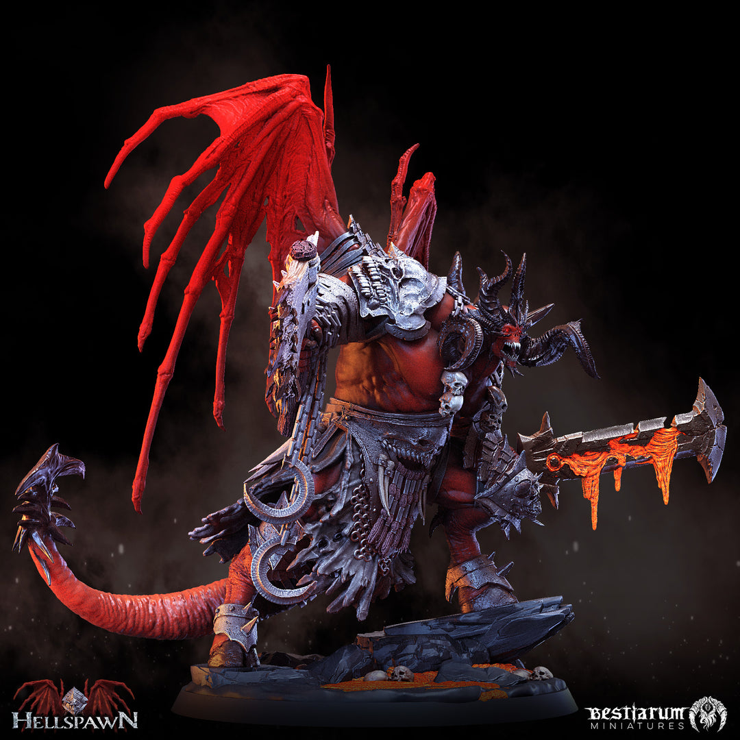 Pit Lord | Hellspawn | Bestiarum | Miniatures D&amp;D Wargaming DnD