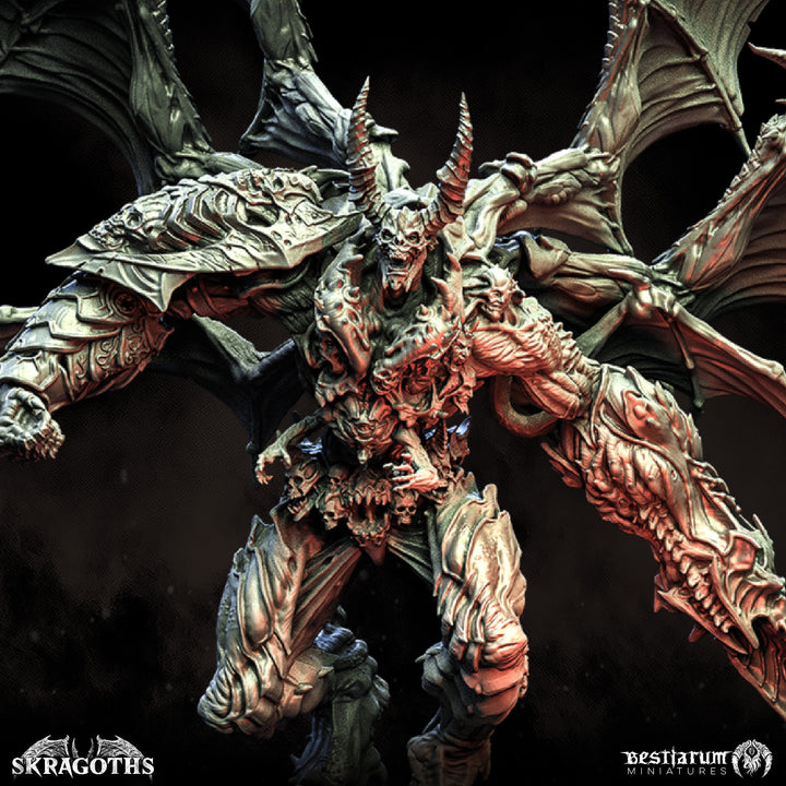 Skragoth Overlord | Hellspawn | Bestiarum | Miniatures D&amp;D Wargaming DnD