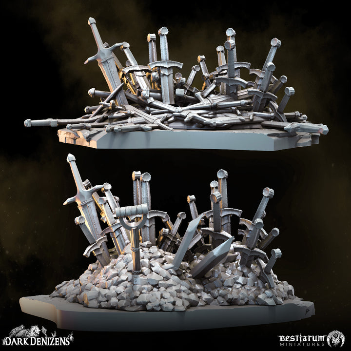 Sword Piles | Dark Denizens | Bestiarum | Miniatures D&amp;D Wargaming DnD