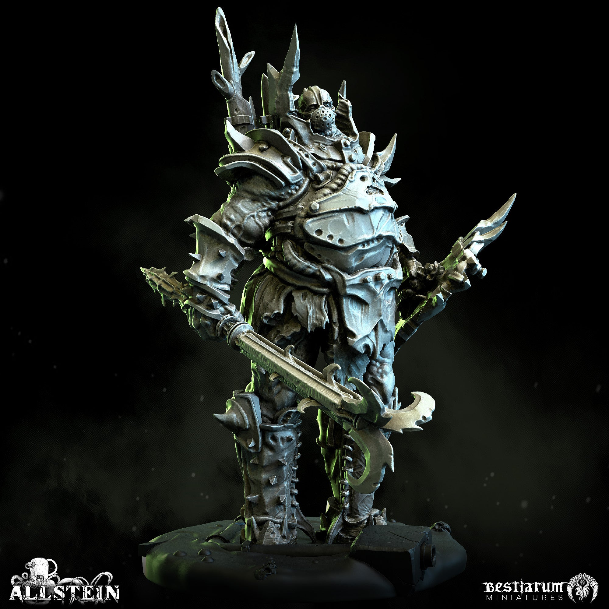 Sorukh, the Scrap Warlord | Scrappers of Allstein | Bestiarum | Miniatures D&D Wargaming DnD