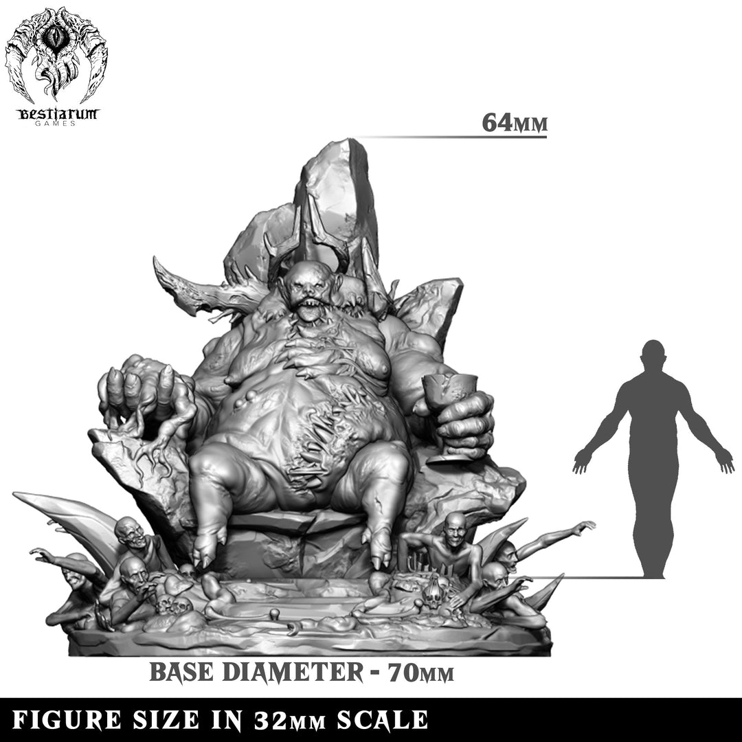 The Hungry Lord | Man Eaters | Bestiarum | Miniatures D&amp;D Wargaming DnD