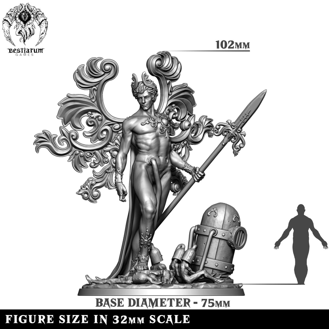 The Immaculate Cain | Blessed Automata | Bestiarum | Miniatures D&amp;D Wargaming DnD