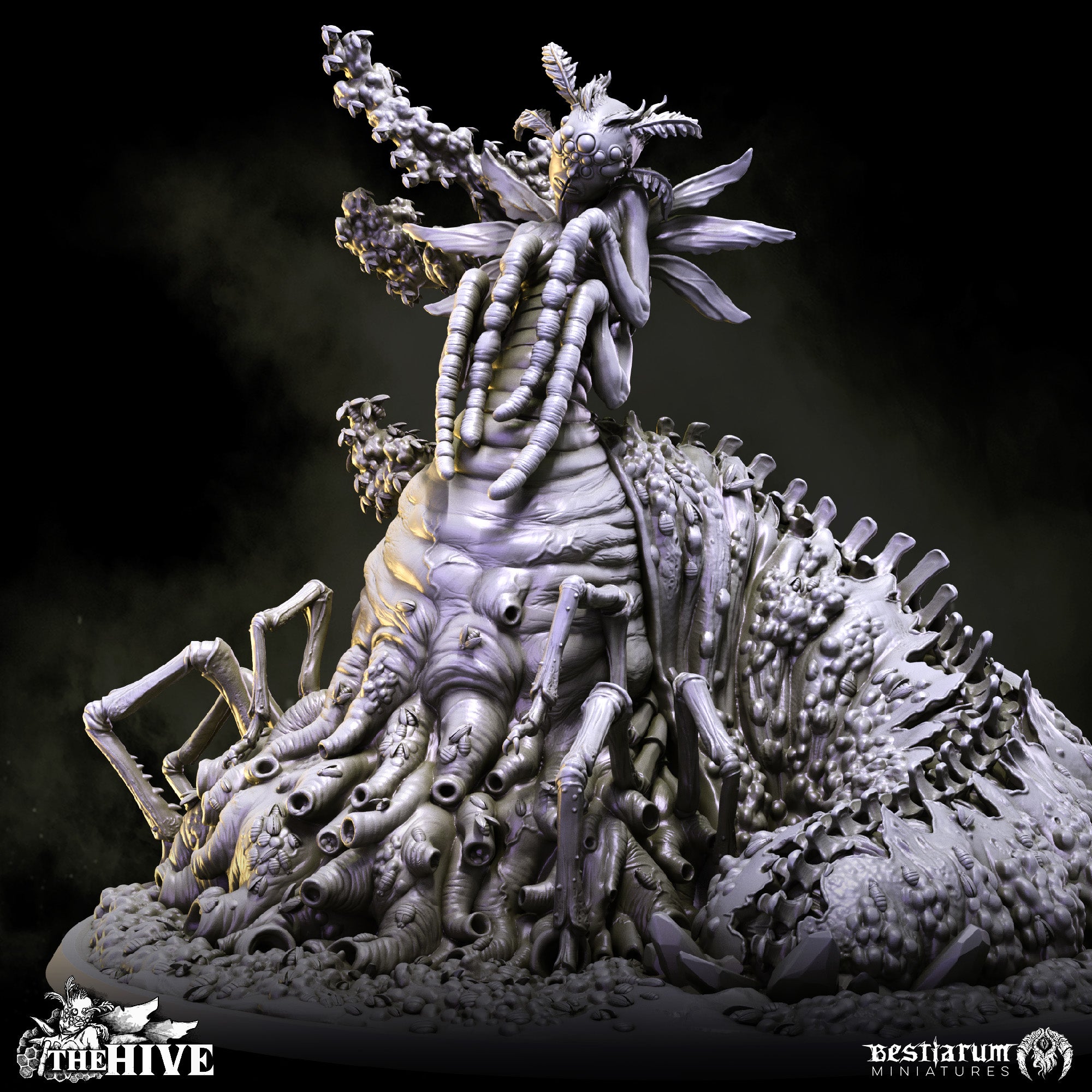 The Hive Queen | The Hive | Bestiarum | Miniatures | D&D | Wargaming | DnD