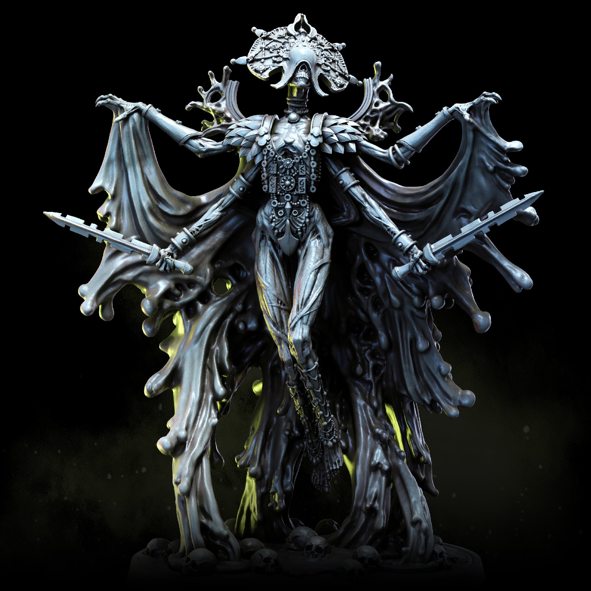 Scythrian High Priestess | STL | Burial Isle – Bestiarum Games