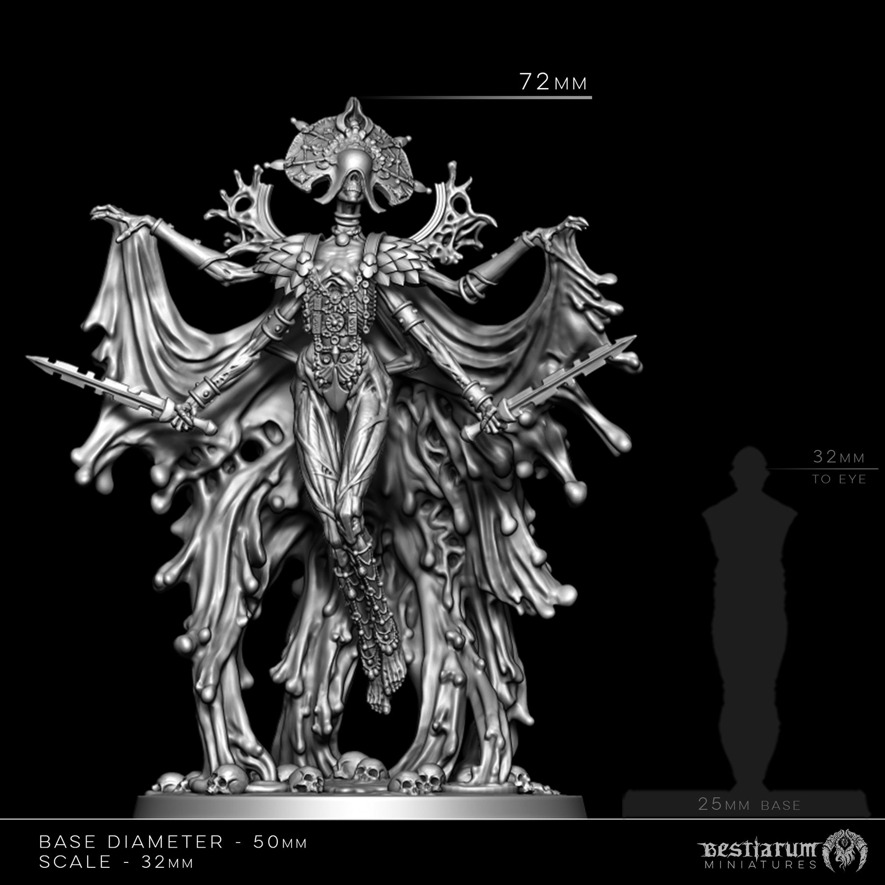 Scythrian High Priestess | Burial Isle – Bestiarum Games
