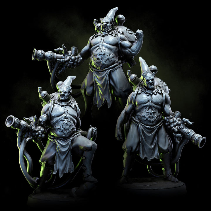 Alchemic Grenadiers | STL | The Alchemic Order