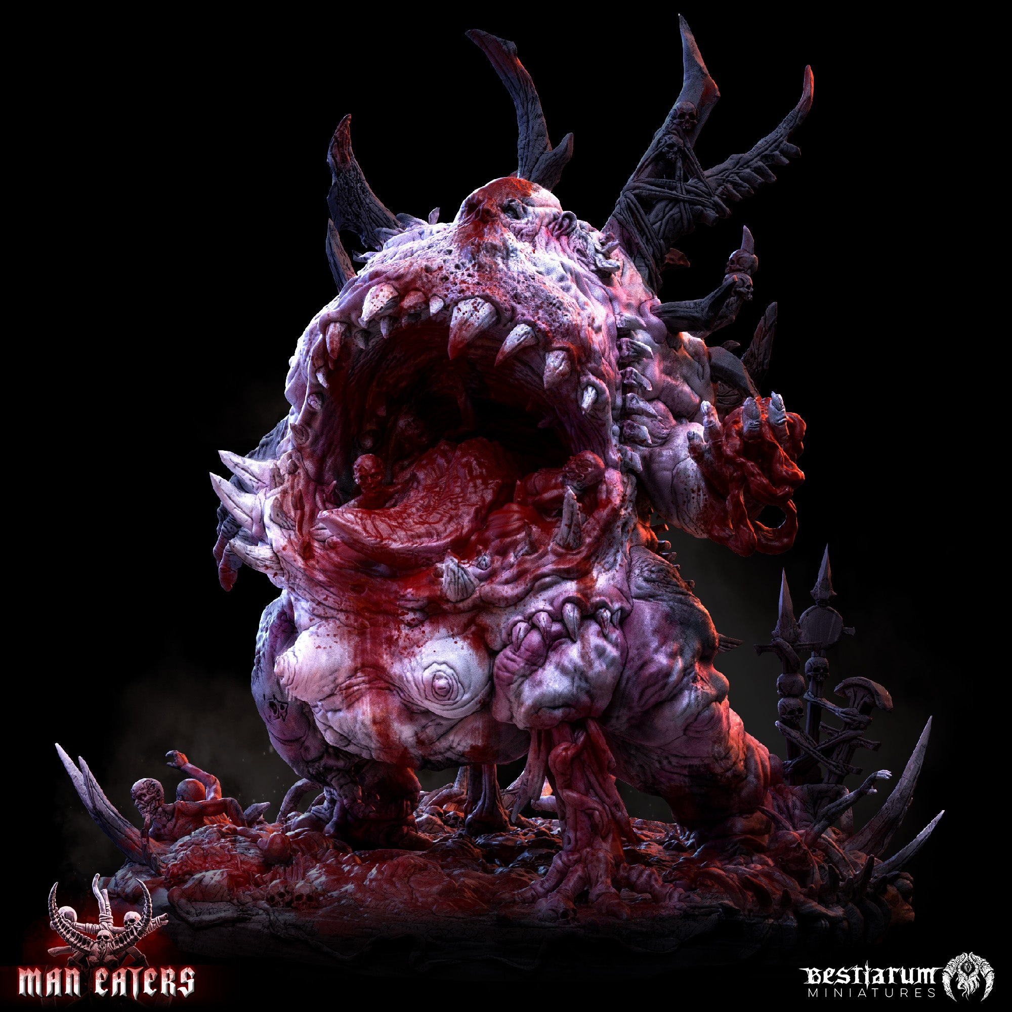 Avatar of the Carniphage | Man Eaters | Bestiarum | Miniatures D&D Wargaming DnD