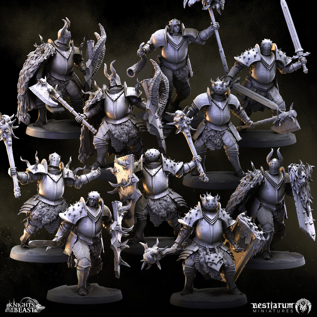 Chaos Knight Army Set | Knights of the Beast