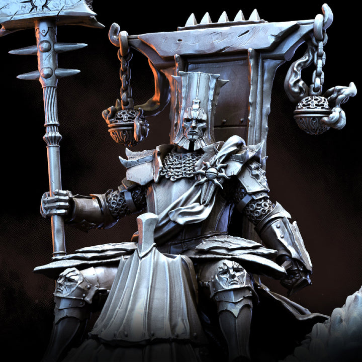 Commander Primus on Manticore | STL | Penitent Crusade