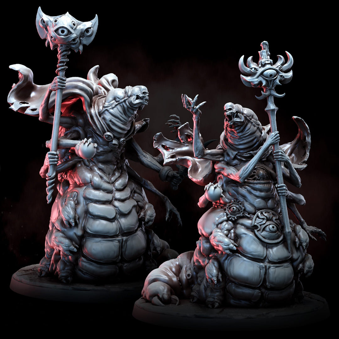 Demon Grub Mages | STL | Hellspawn