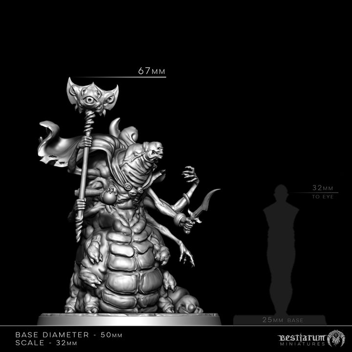 Demon Grub Mages | STL | Hellspawn