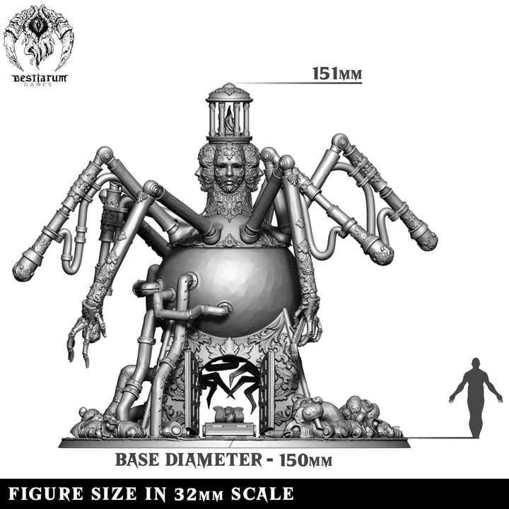 Engine Eve, the Progenitor | Blessed Automata | Bestiarum | Miniatures D&amp;D Wargaming DnD