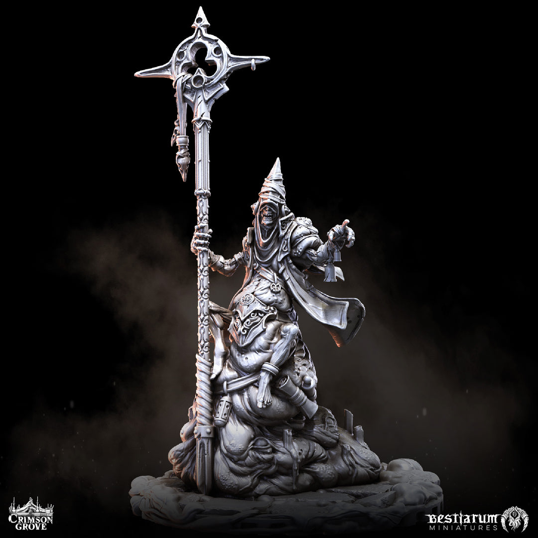 Crimson Abbey Deacon | Crimson Grove Abbey | Bestiarum | Miniatures D&amp;D Wargaming DnD