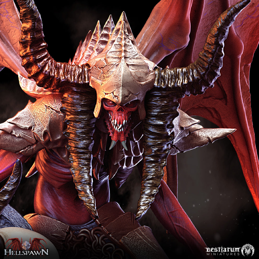 Hellfiend Ascendant | Hellspawn | Bestiarum | Miniatures D&amp;D Wargaming DnD