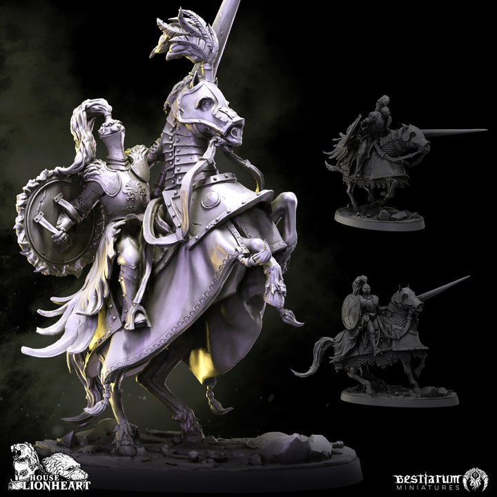 Lionheart Cavalry | House Lionheart | Bestiarum | Miniatures D&amp;D Wargaming DnD