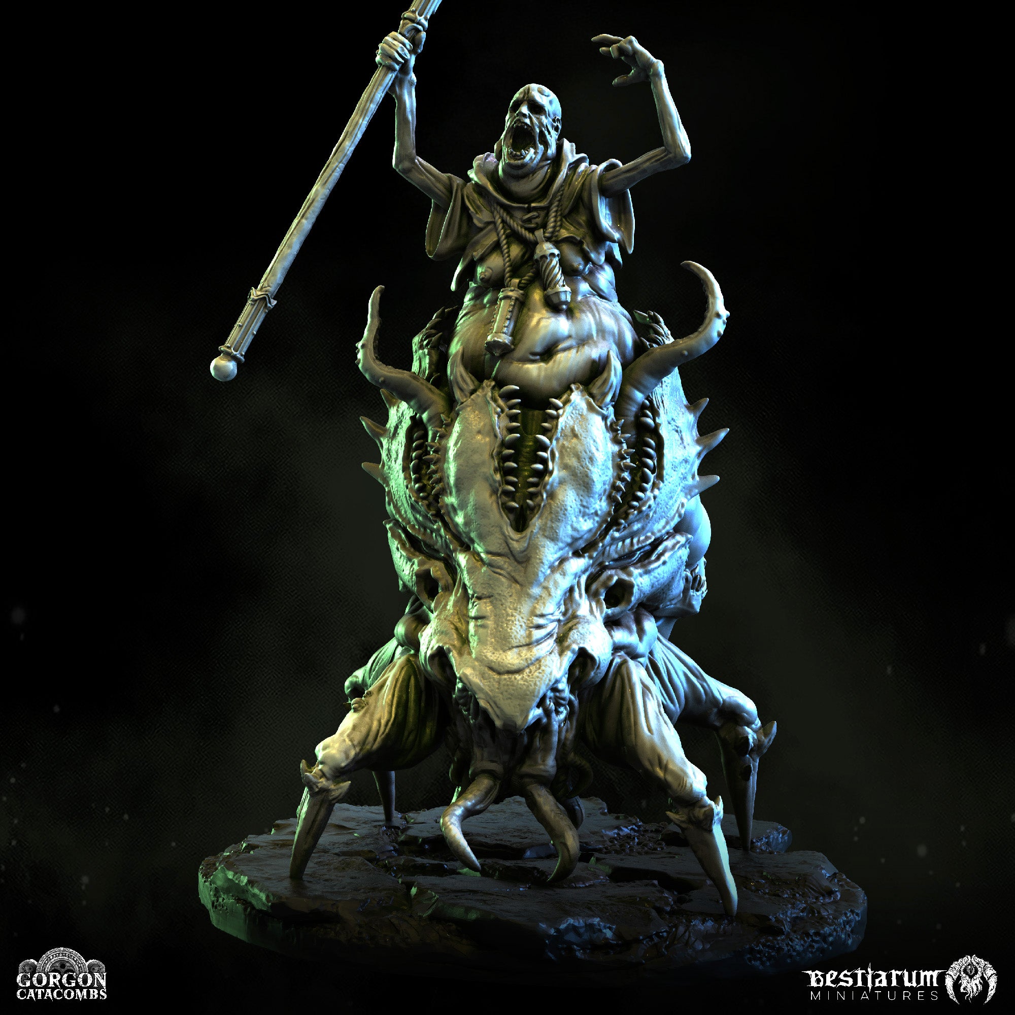 Infector Mage | Gorgon Catacombs | Bestiarum | Miniatures D&D Wargaming DnD