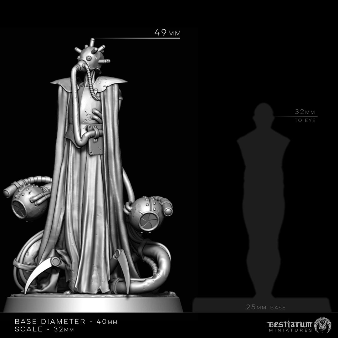 Dieselpunk Squadron Commanders | Bestiarum | Trench Crusade DnD Miniatures