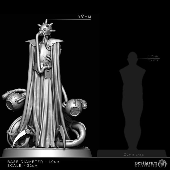 Dieselpunk Squadron Commanders | Bestiarum | Trench Crusade DnD Miniatures