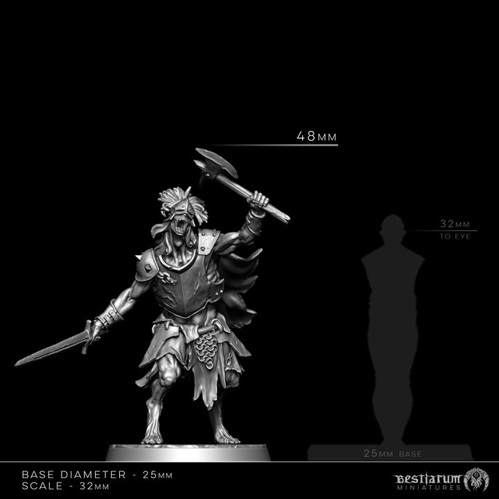 Werewolf Warriors Set | Calden Keep