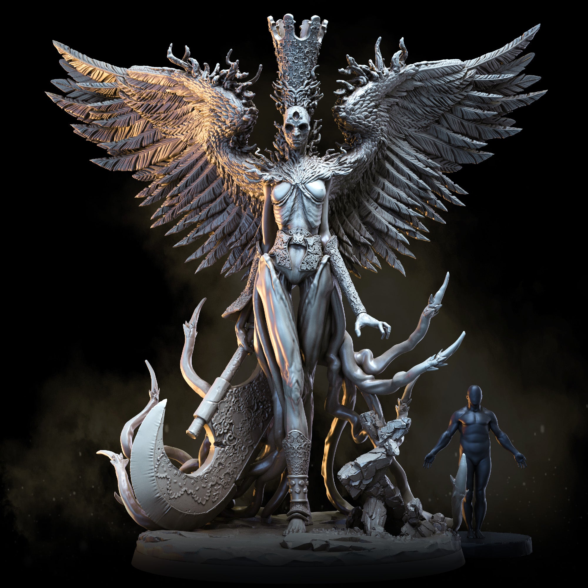 Zarael, the Faceless Queen | Echoes of the Seraphim