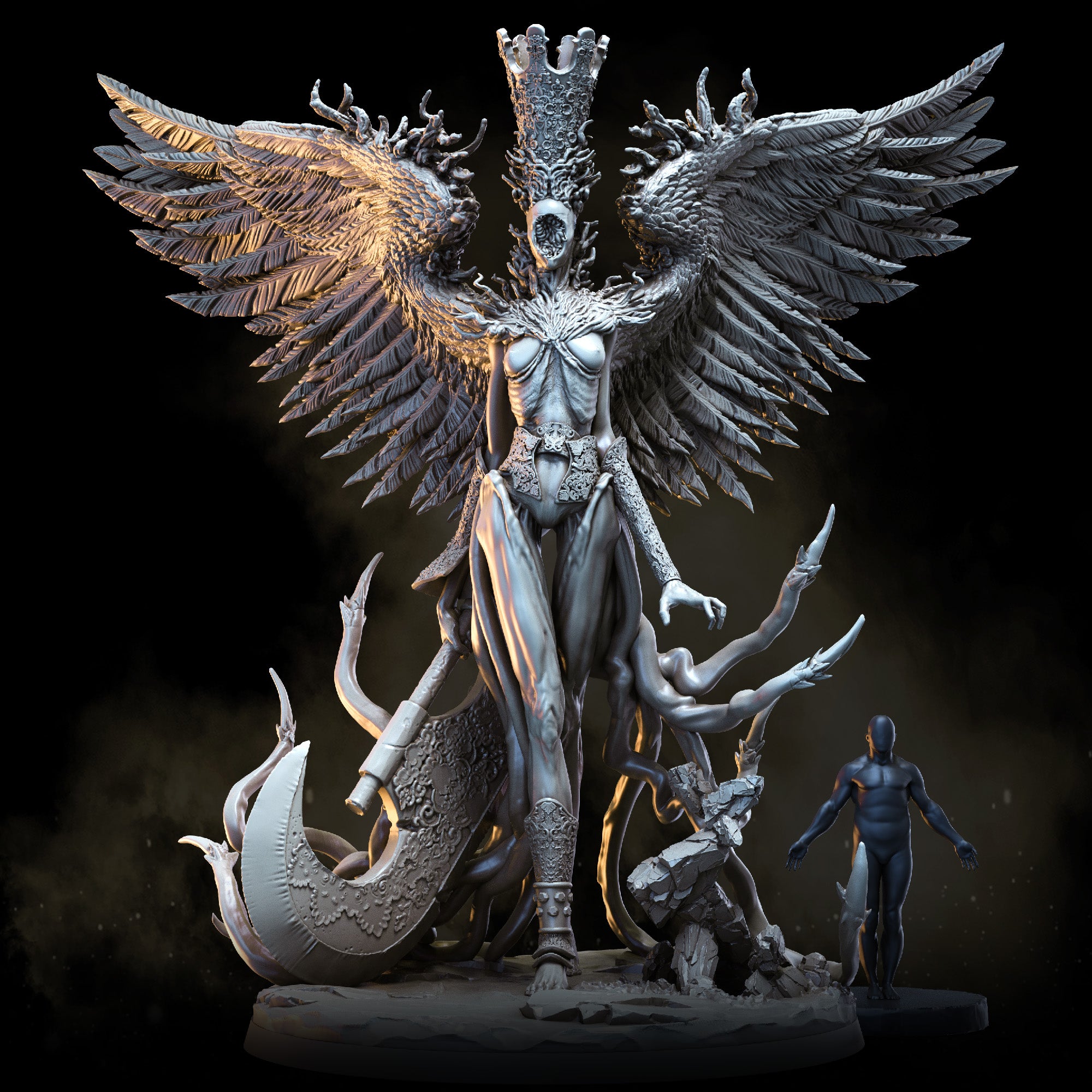 Zarael, the Faceless Queen | Echoes of the Seraphim