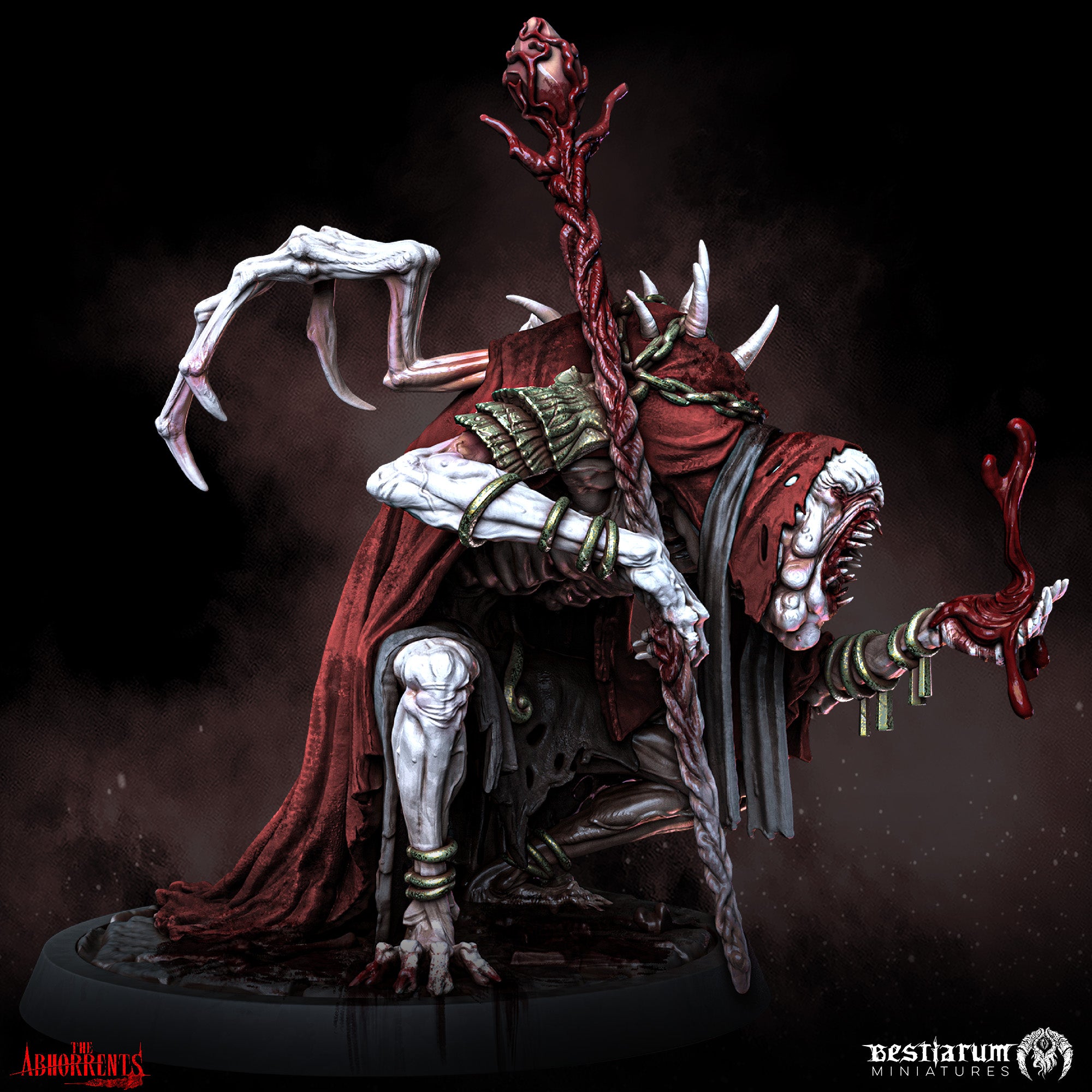 Abhorrent Mage | The Abhorrents | Bestiarum | Miniatures D&D Wargaming DnD