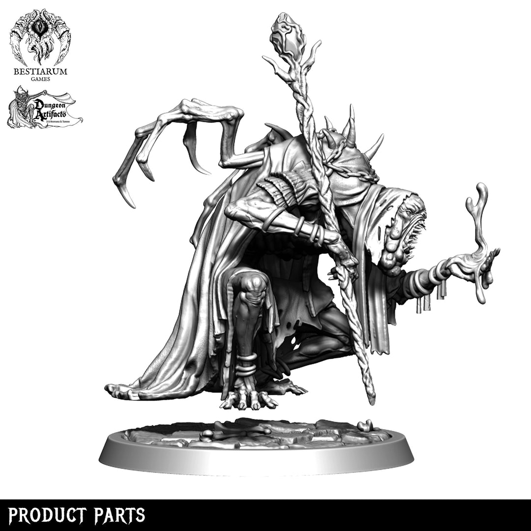 Abhorrent Mage | The Abhorrents | Bestiarum | Miniatures D&amp;D Wargaming DnD