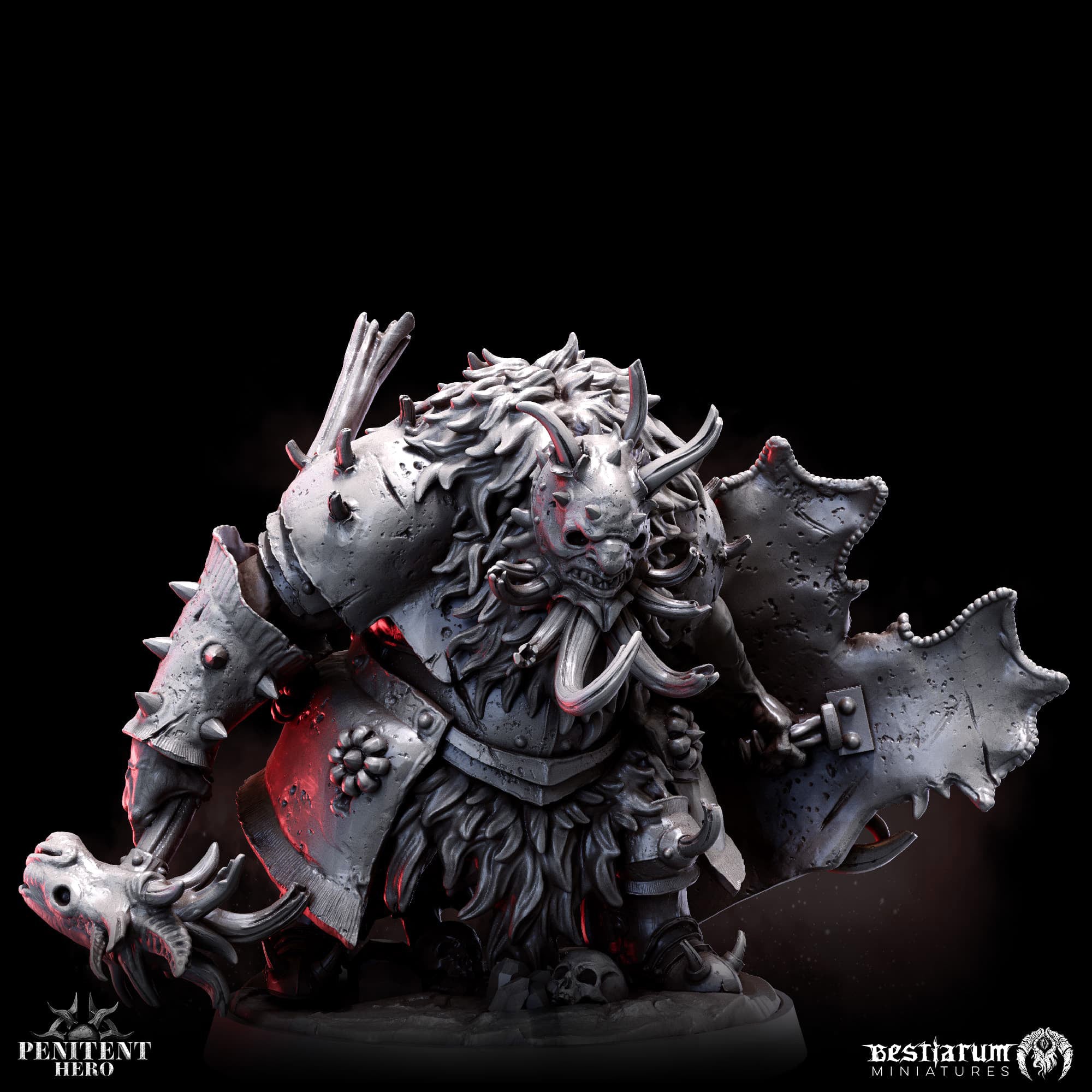 Chaos Knight Leaders Set | Knights of the Beast – Bestiarum Games