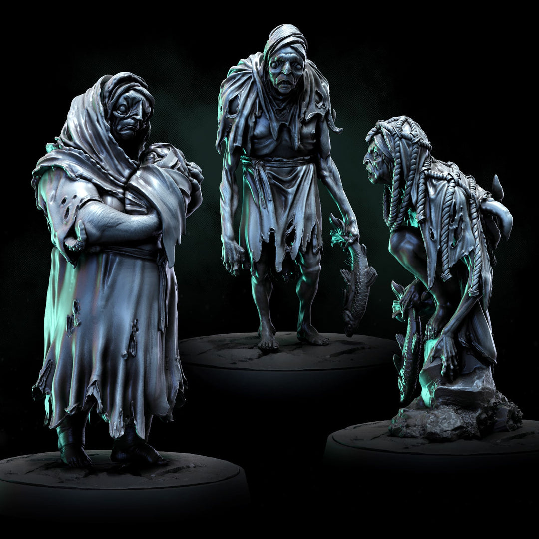 Fisherfolk of Saltwich | STL Collection