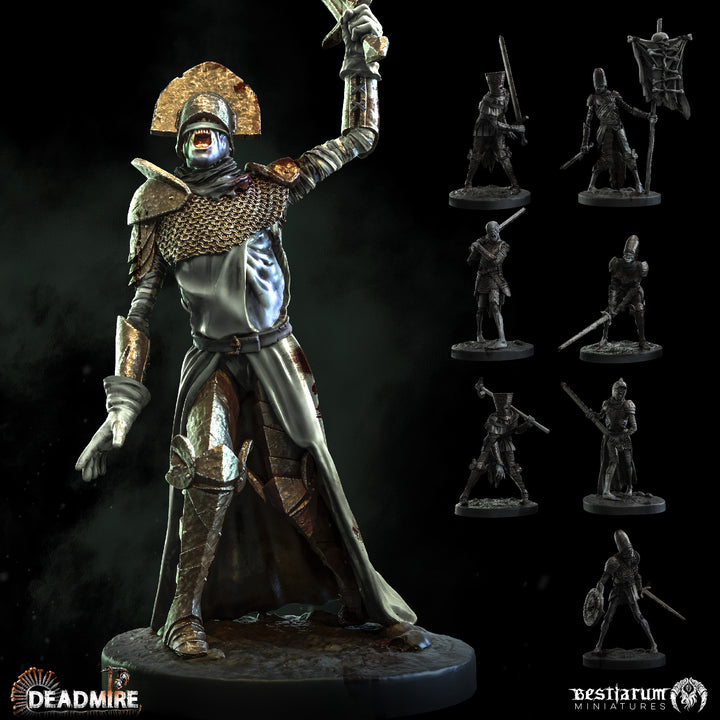 Deadwalker Soldiers | Deadmire | Bestiarum | Miniatures D&amp;D Wargaming DnD