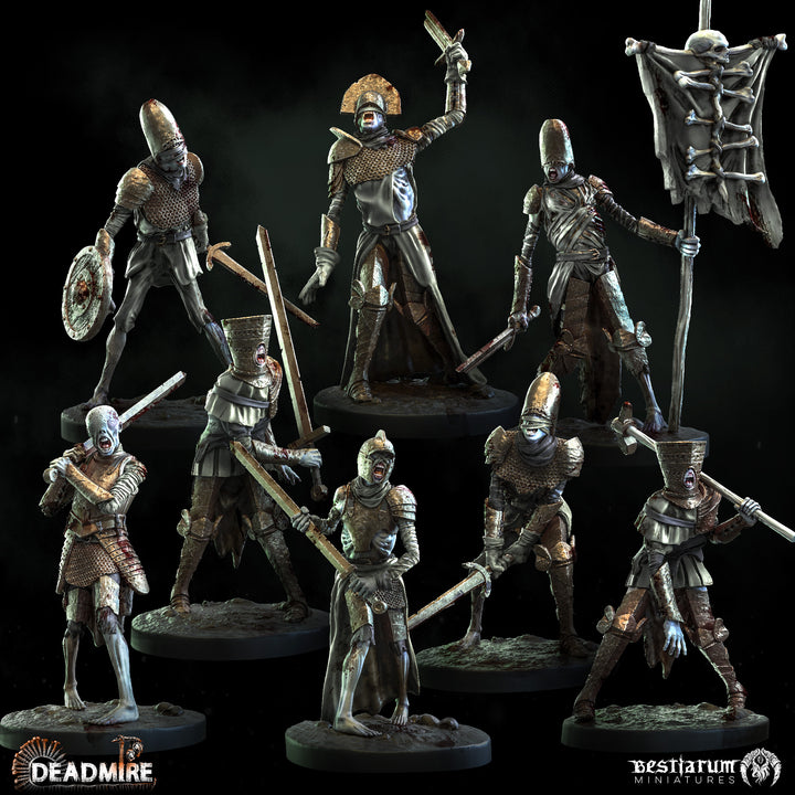 Deadwalker Soldiers | Deadmire | Bestiarum | Miniatures D&amp;D Wargaming DnD