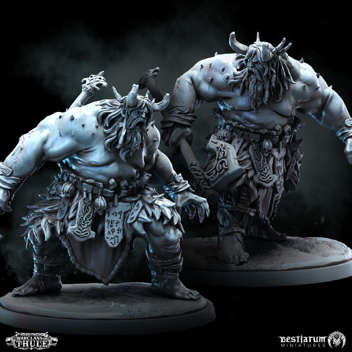 Giantsblood Berzerkers | Warclans of Thule | Bestiarum | Miniatures D&amp;D Wargaming DnD