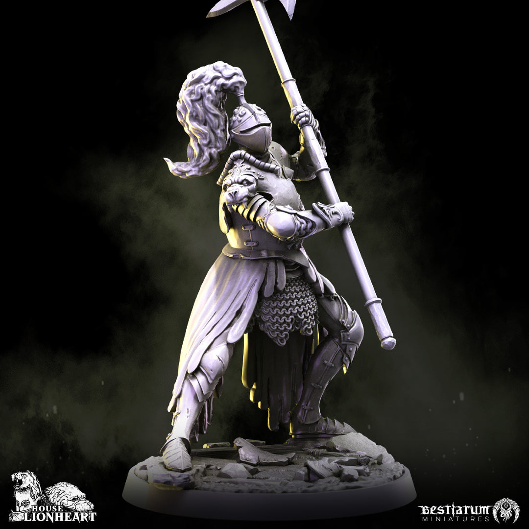 Lionheart Knights | House Lionheart | Bestiarum | Miniatures D&amp;D Wargaming DnD