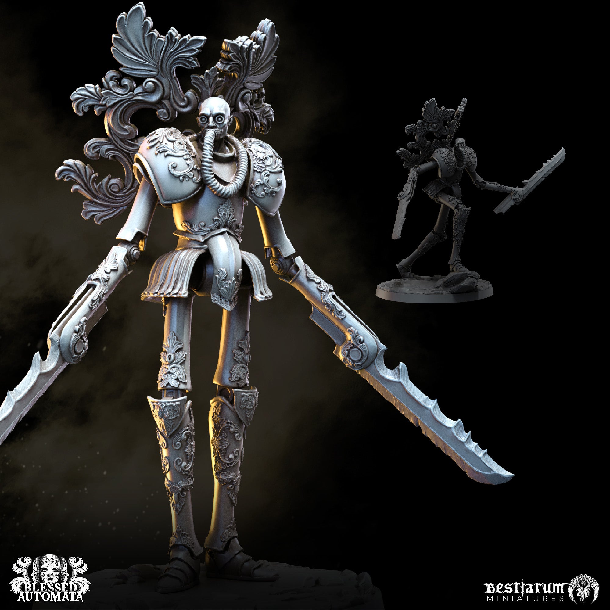 Ixtractia Guardians | Blessed Automata | Bestiarum | Miniatures D&D Wargaming DnD