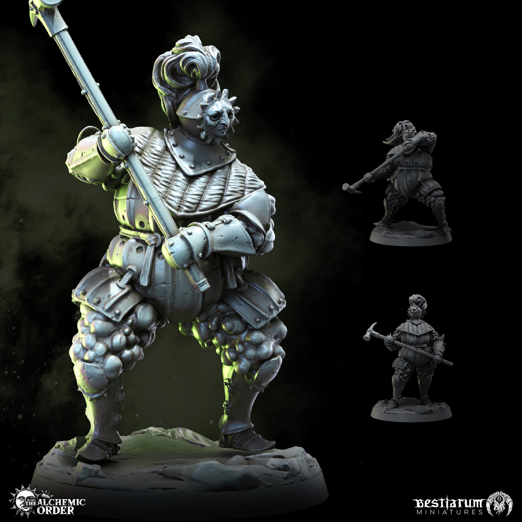 Alchemic Order Knights | The Alchemic Order | Bestiarum | Miniatures D&D Wargaming DnD